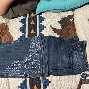 Grace Flower Jeans, Size 27